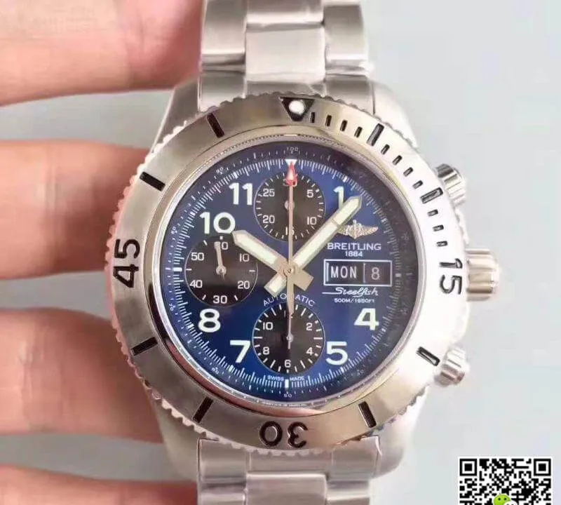 Breitling Superocean Steelfish A13341C3.C893.162A GF Factory 1:1 Best Edition Replica Watch Swiss ETA7750